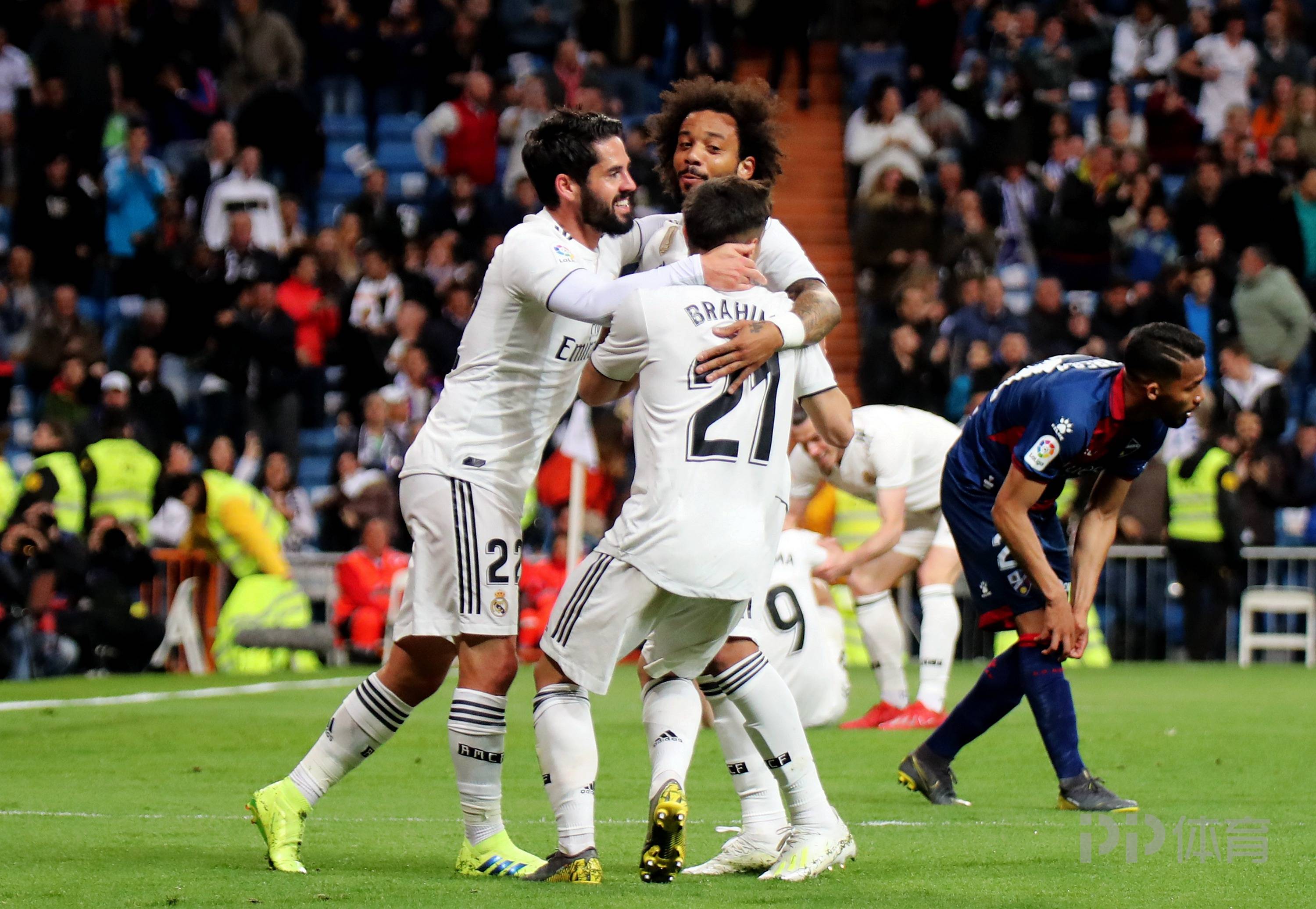 皇家马德里队员在比赛中表现出色