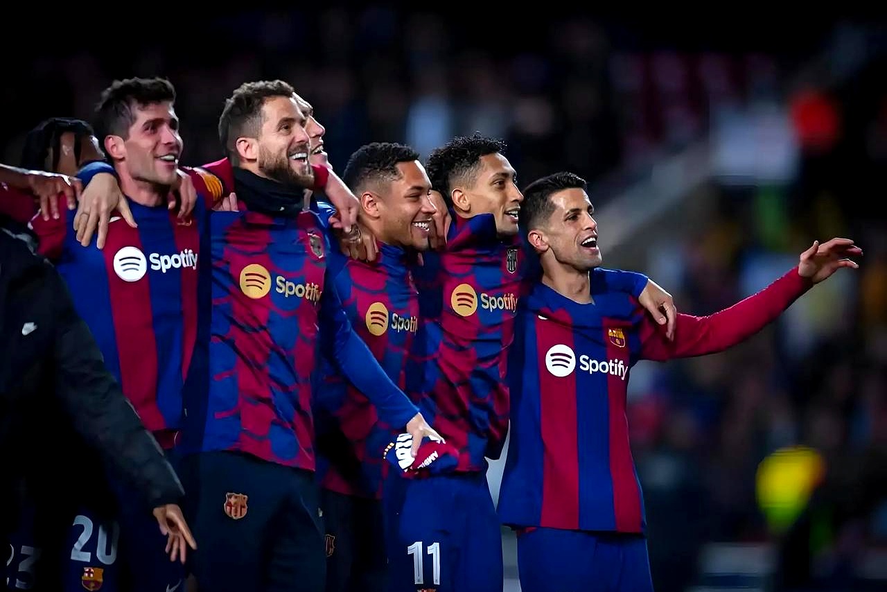 巴塞罗那客场胜利，保持不败